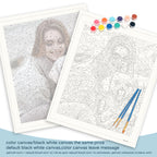 Custom Paint By Numbers 24/36 Color Personalised