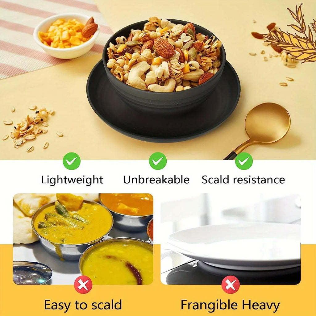 Wheat Straw Dishes 16 Pieces/set