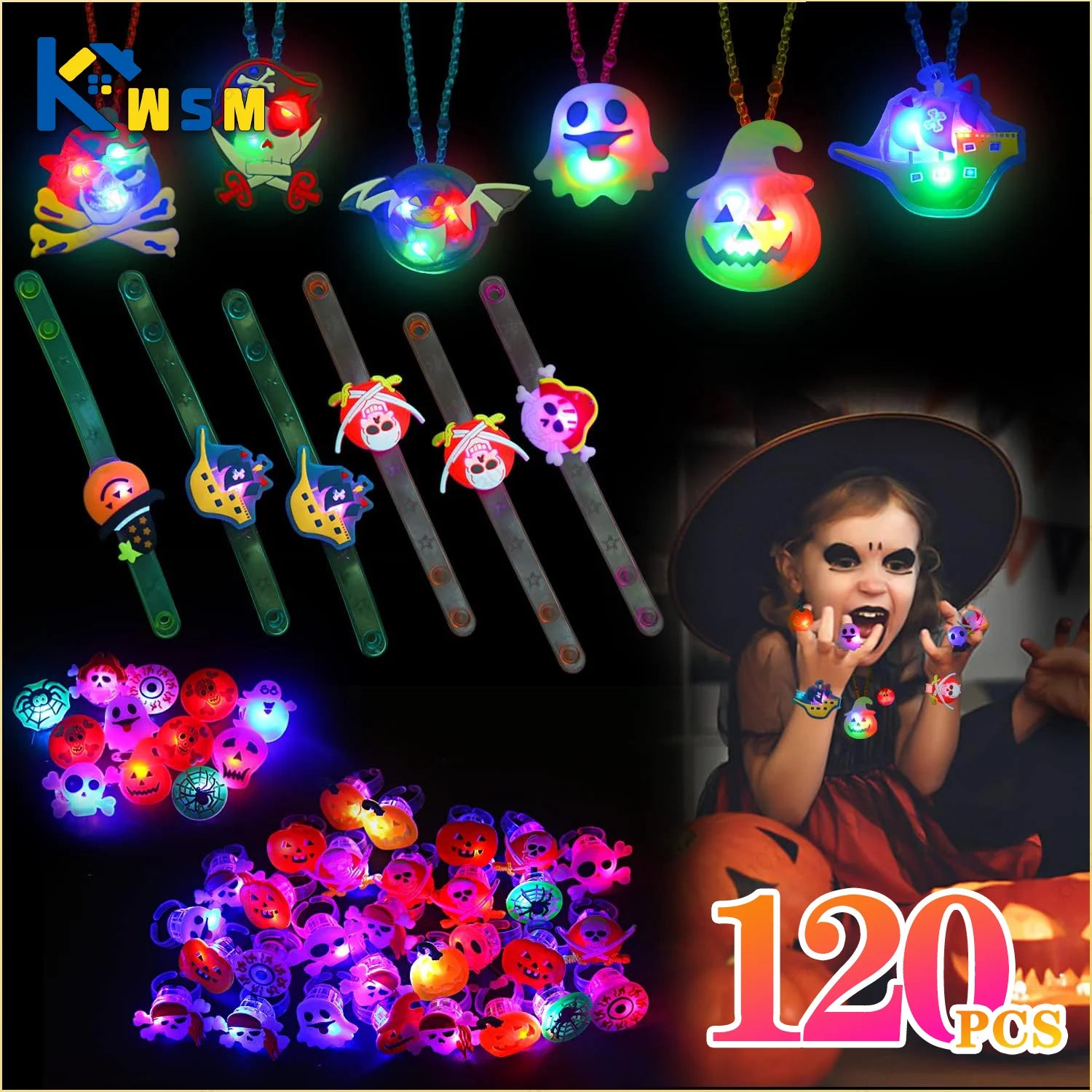 Halloween LED Flash Bracelet