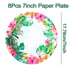 Hawaii Aloha Hawaiian Disposable Tableware