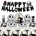 Halloween Jack Skellington Tableware Set