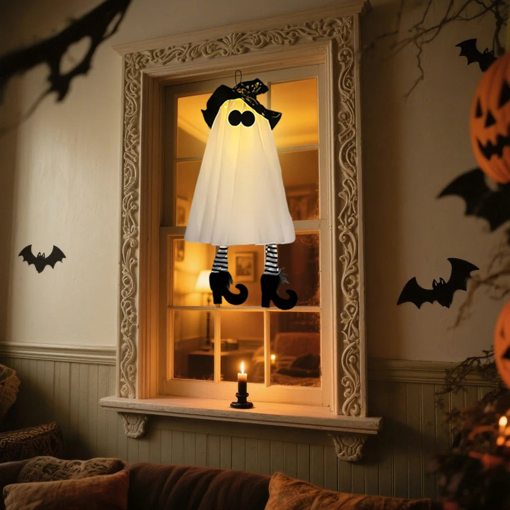 Halloween LED Light Up Witch Ghost