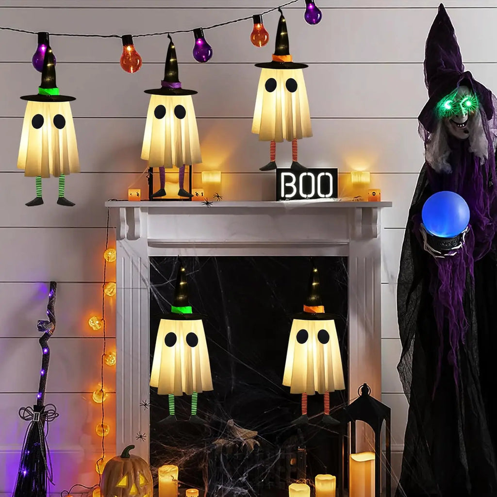 Halloween Hanging Ghosts Outside Decoration
