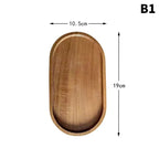 Solid Wood Food Tray